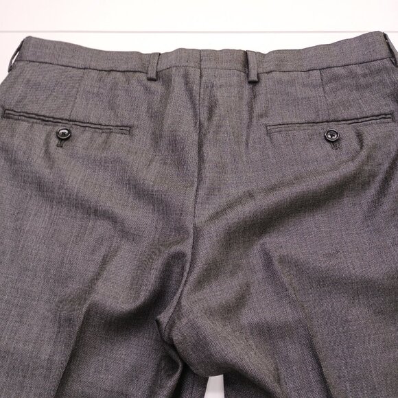 J.Crew Ludlow Gray Italian Wool Suit 38S 32x30 Tollegno 1900 Slim Fit 2-Piece - Picture 13 of 16